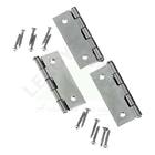 Dobradiça Aço para Portas 1,5x61x43mm Galvanizado União Mundial