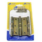 Dobradiça Aço Refor. 3.1/2x2.1/2 Pol. C/3 Flo 6285 - Líder