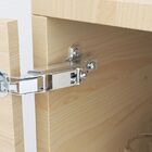 Dobradiça Canto 165º  Super Curva (simples) C/10