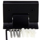 Dobradiça Central Gv48 90º 1012 Vidro/alvenaria Preta