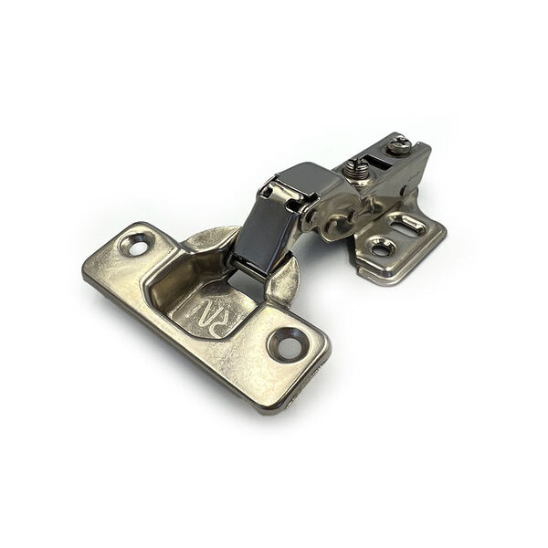 Dobradiça Com Amortecedor Curva Calço Fixo 35mm