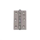 Dobradiça Com Pino Reversível 2.1/2 Ferro Leve Polido - Isero