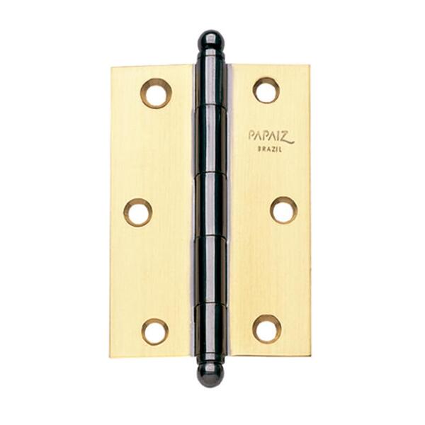 Dobradiça De Aço 1300-1ox 3" X 2" Oxidado Pç