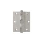 Dobradica De Porta 3,5"x3"x2mm Inox Pol C/ 3 Pcs