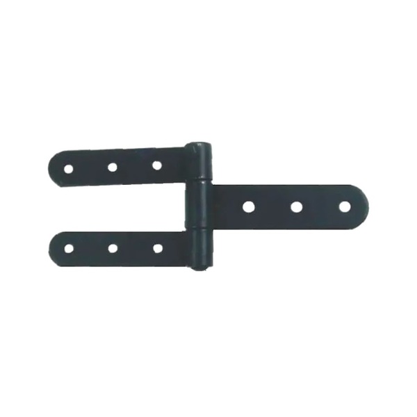 Dobradiça De Porteira De Aço Pintada Dupla N 07