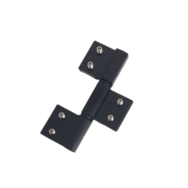 Dobradica Encaixe 3 Abas Suprema Dob-840 Porta Lateral Preto