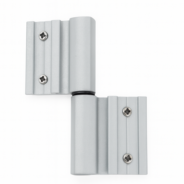 Dobradiça Encaixe Aluminio Porta Linha 25 Suprema Fosca Dob-6