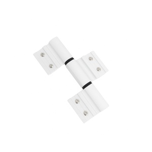 Foto de Dobradiça Encaixe Aluminio Porta Linha 25 Tripla 3 Abas Alumi