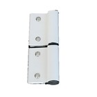 Dobradica Encaixe Linha 25 Suprema Sd771 Porta Aluminio Branco