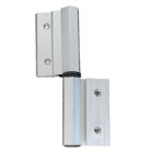 Dobradica Encaixe Linha 25 Suprema Sd773 Porta Aluminio Fosco