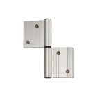 Dobradica Encaixe Linha 42 Dupla Sd-333 Porta Giro Abrir Alum