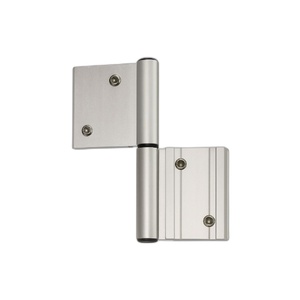 Foto de Dobradica Encaixe Linha 42 Dupla Sd-333 Porta Giro Abrir Alum