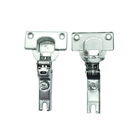 Dobradiça Hettich Caneco 26 Modelo Itatiaia Alta (curva) Zinc