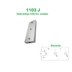 Dobradiça Inferior Jumbo 1103 J Para Porta Pivotante De Vidro