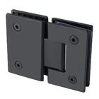 Dobradiça Inox 180° 1010 Para Porta E Box Vidro/vidro Preta -