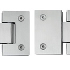 Dobradiça Inox Gv48 180°1010 Para Porta De Vidro E Box - Vidr