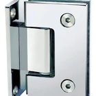 Dobradiça Inox Gv48 90º 1012 Para Porta De Vidro E Box - Vidr
