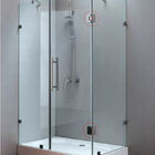 Dobradiça Inox Gv48 90º Porta De Vidro E Box Canto Preta - Vi