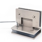 Dobradiça Inox Gv48 90º Porta De Vidro E Box Canto - Vidro/vi