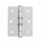 Dobradiça Mgm 3 Unidades 3x2,5 Polegadas Com Parafusos