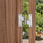 Dobradiça para Janela Torpedo Cromado até 10kg 2 peças