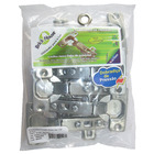 Dobradiça para Móveis 35mm Aço Cromado Supercurva Brick House