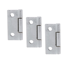 Dobradiça para Móveis Comum 1" 90º Aço 3 peças