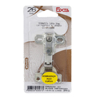 Dobradiça para Móveis Curva 26mm 95º Aço 1 peça