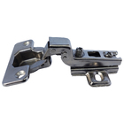 Dobradiça para Móveis Curva 35mm110º Aço 10 peças