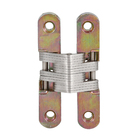 Dobradiça para Móveis Invisível 180º Aço Carbono 2 peças