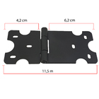 Dobradica Para Móveis Rústicos Na Cor Preto Porta Promoção