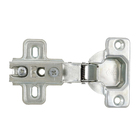 Dobradiça para Móveis Super Curva 35mm 95º Aço Zincado