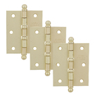 Dobradiça para Porta Acetinado até 35kg 3 peças