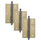 Dobradiça para Porta Antique até 25kg 3 peças