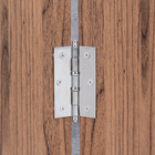 Dobradiça para Porta Camarão Cromada 3.1/2" até 21kg 3 peças