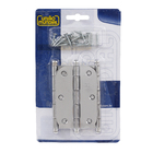 Dobradiça para Porta com Pino Bola Cromada até 21kg 3 peças