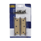 Dobradiça para Porta com Pino Bola Ouro Velho até 21kg 3 peças