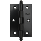 Dobradiça para Porta Comum Preto até 18kg 3 peças