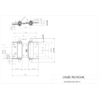 Dobradiça Para Porta De Abrir Vai - Vem União Mundial