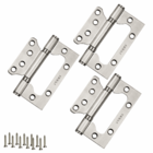 Dobradiça Para Porta Pado 4' Com Rolamento 4030 Sobrepor 30kg