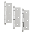 Dobradiça para Porta Pintado até 25kg 3 peças