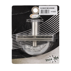 Dobradiça para Porta Pivotante Cromado Acetinado até 100kg 1 peça