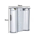 Dobradiça Para Porta Vai E Vem 4" Branca 160/4 Unidade Coimbra