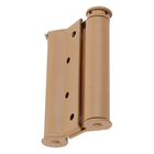 Dobradiça para Porta Vai e Vem Dourada até 22kg 1 peça