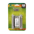 Dobradiça para Porta Vai e Vem Inox Cromado até 30kg 1 peça