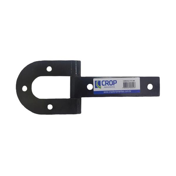 Dobradiça Para Porteira Metálica Chapa 3mm - Crop, Tamanho: N