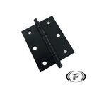 Dobradiça Pino Bola Aço 3x2 Sem Anel Preta Uniao Mundial Unico