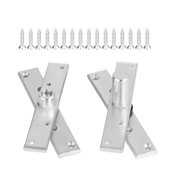 Dobradiça Pino Pivotante Zincado Para Porta 300 Kg