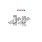 Dobradiça Pivô Pino Pivot Porta Pivotante Pado 80kg Inox Esco