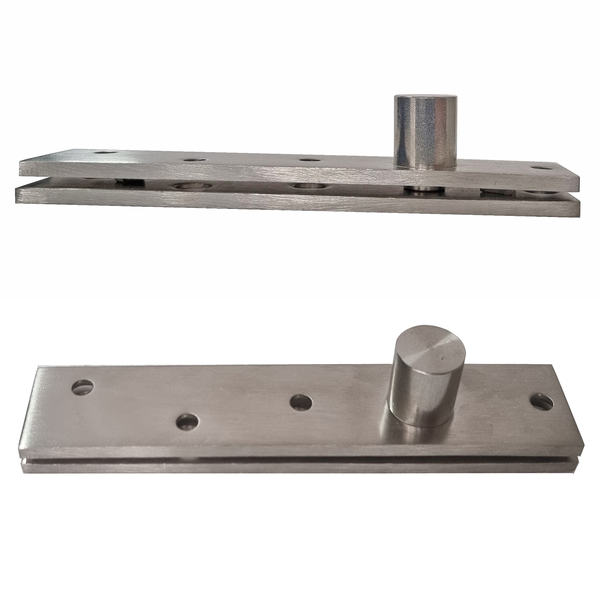Dobradiça Pivô Pino Porta Pivotante 300 Kg 2pçs Aço Inox 304